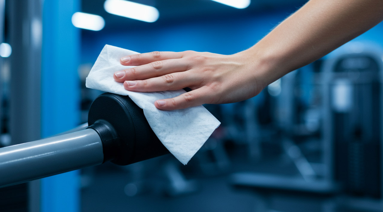 Gym Equipment Sanitization